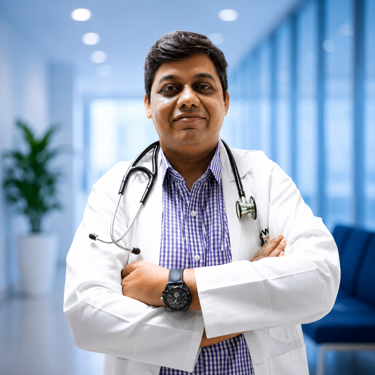 Portrait of Dr Shailesh Mohan Badole, Neurology specialist at Wellness Hospitals